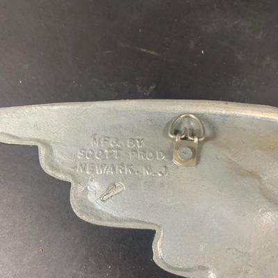 LOT 208: Metal American Eagle with Spread Wings by Scott Prod.