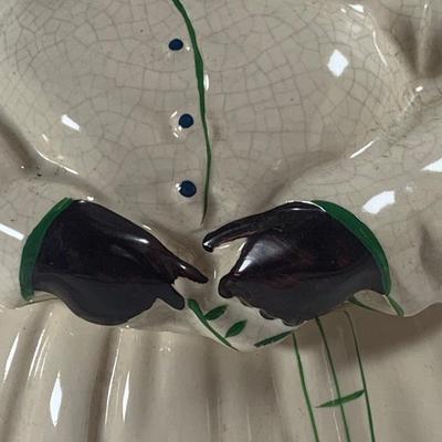 LOT 209: Vintage Black Americana McCoy Cookie Jar, a Cow Creamer and More