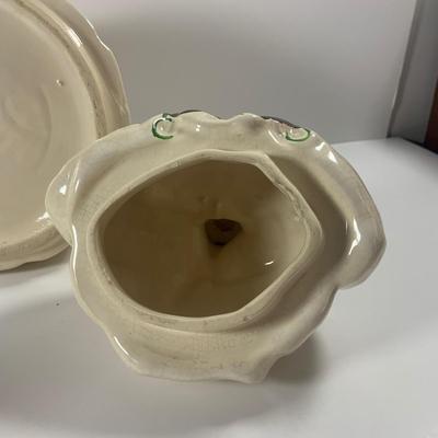 LOT 209: Vintage Black Americana McCoy Cookie Jar, a Cow Creamer and More