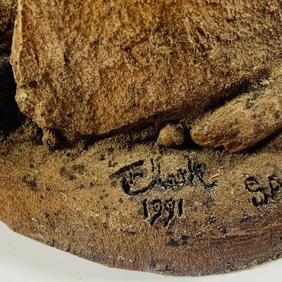 LOT 214: Southwesten Inspired Lot of Figurines Including Tom Clark Native American Statues, Wolf and Horse Figurines