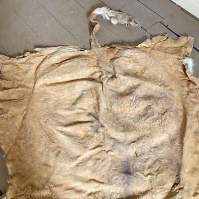 LOT 247: Donkey / Mule Hide Rug