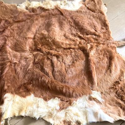 LOT 247: Donkey / Mule Hide Rug