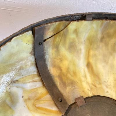 LOT 252: Vintage Plant Stand with Ornate Planter / Bowl