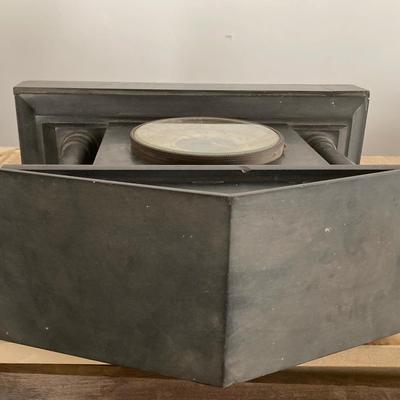LOT 254: Vintage Le Boutillier & Co Paris Stone Mantel Clock