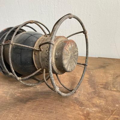 LOT 256: Antique / Vintage Lanterns - Adlake Reliable B & O.R.R. and More