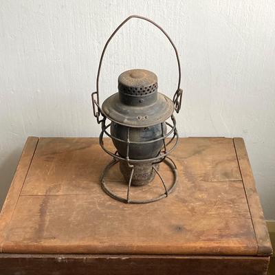 LOT 256: Antique / Vintage Lanterns - Adlake Reliable B & O.R.R. and More