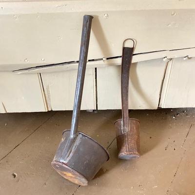 LOT 259: Vintage / Antique Outdoor Cookware, Utensils and More