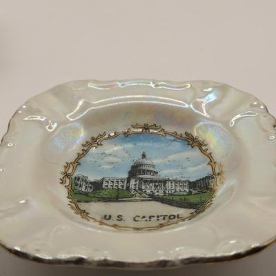 LOT 274: Formalities by Baum Bros. Egg, Falcon Ware Vase Numbered & Made in England, Miniature Cups and Sauces, Salt & Pepper...