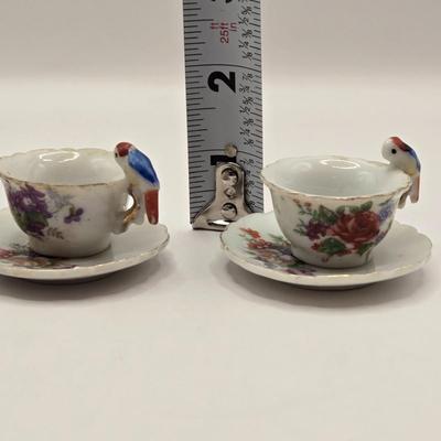 LOT 274: Formalities by Baum Bros. Egg, Falcon Ware Vase Numbered & Made in England, Miniature Cups and Sauces, Salt & Pepper...