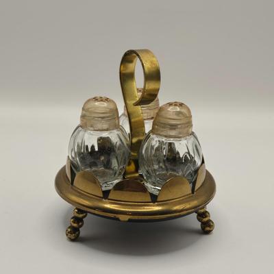 LOT 274: Formalities by Baum Bros. Egg, Falcon Ware Vase Numbered & Made in England, Miniature Cups and Sauces, Salt & Pepper...