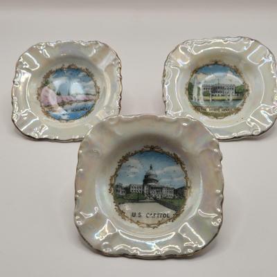 LOT 274: Formalities by Baum Bros. Egg, Falcon Ware Vase Numbered & Made in England, Miniature Cups and Sauces, Salt & Pepper...