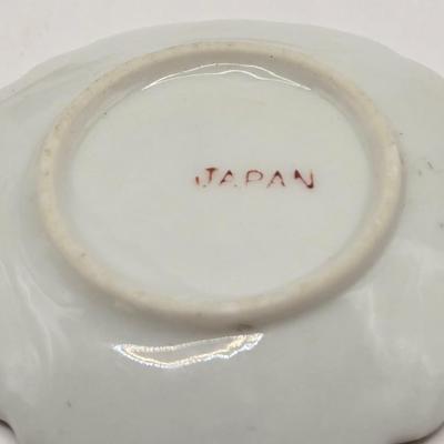 LOT 274: Formalities by Baum Bros. Egg, Falcon Ware Vase Numbered & Made in England, Miniature Cups and Sauces, Salt & Pepper...