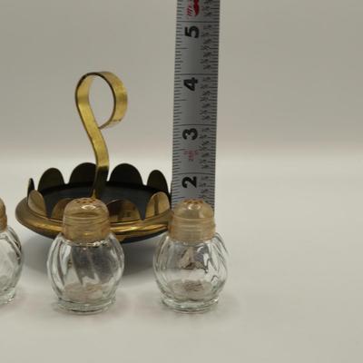 LOT 274: Formalities by Baum Bros. Egg, Falcon Ware Vase Numbered & Made in England, Miniature Cups and Sauces, Salt & Pepper...