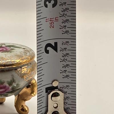 LOT 274: Formalities by Baum Bros. Egg, Falcon Ware Vase Numbered & Made in England, Miniature Cups and Sauces, Salt & Pepper...