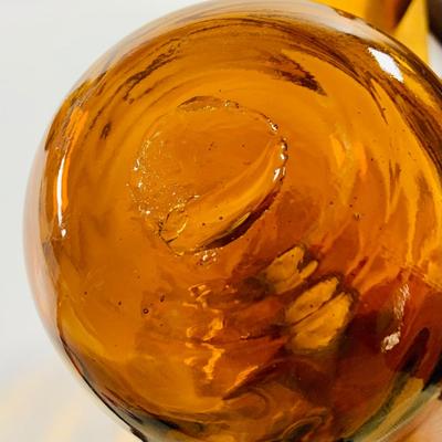 LOT 279: Collection of Vintage/Antique Amber Glass Bottles Including Rogers Bros - Salem, NJ - 1850, and Glassboro 1850 and More