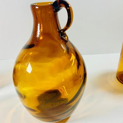 LOT 279: Collection of Vintage/Antique Amber Glass Bottles Including Rogers Bros - Salem, NJ - 1850, and Glassboro 1850 and More