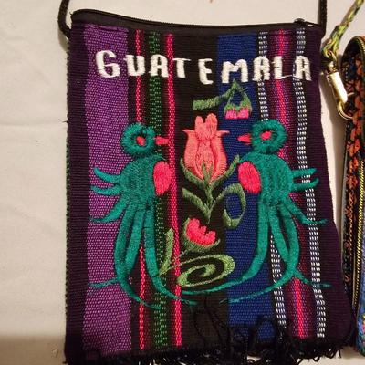 Small satchels / purses very colorful and fun!