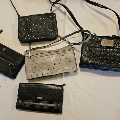 Collection of black purses - Nine West - Juicy Contour - Marc Fisher and more