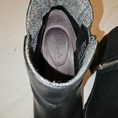Two pairs of nice women's dress boots -Michelle -Franco Sarto Size 7.5 & 8.5 M