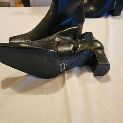 Two pairs of nice women's dress boots -Michelle -Franco Sarto Size 7.5 & 8.5 M