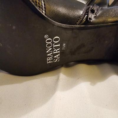 Two pairs of nice women's dress boots -Michelle -Franco Sarto Size 7.5 & 8.5 M
