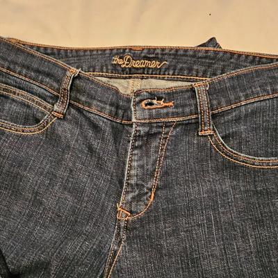 Five pairs of Women's size 4 jeans - Old Navy -Lee - Liz Claiborne -Banana Republic