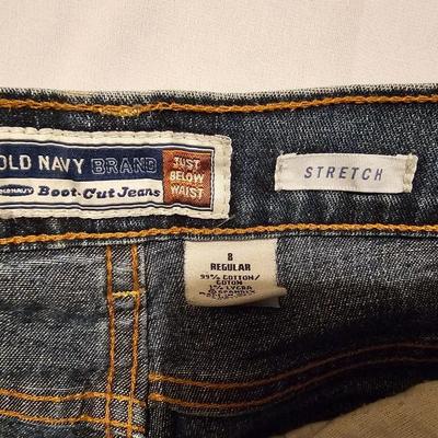 Four Pair of Women's Jeans size 5/6 -8 - Calvin Klein - Lee - Flannel lined L.L. Bean - Old Navy