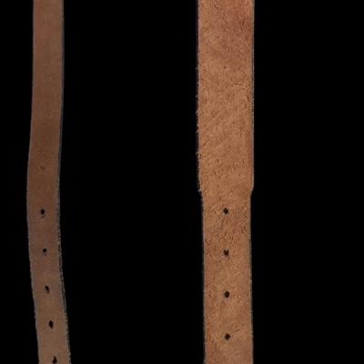 Handmade leather belts