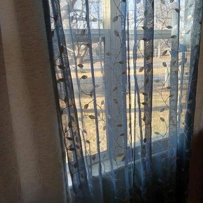 Three sets of Curtains