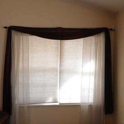 Three sets of Curtains