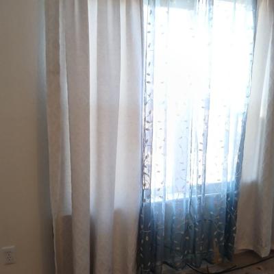 Three sets of Curtains