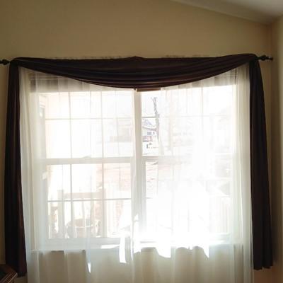 Three sets of Curtains