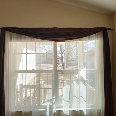 Three sets of Curtains