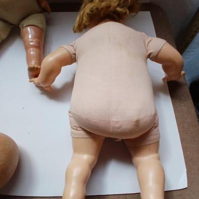 Antique baby dolls - Two Alexander dolls and one Bisque doll over 70 years old!