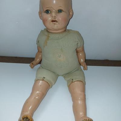 Antique baby dolls - Two Alexander dolls and one Bisque doll over 70 years old!