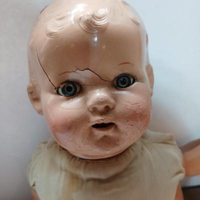 Antique baby dolls - Two Alexander dolls and one Bisque doll over 70 years old!