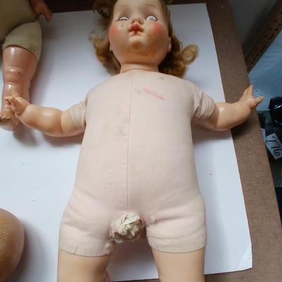 Antique baby dolls - Two Alexander dolls and one Bisque doll over 70 years old!