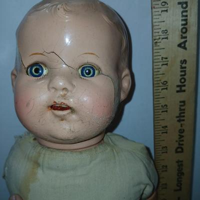 Antique baby dolls - Two Alexander dolls and one Bisque doll over 70 years old!