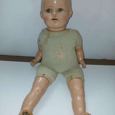 Antique baby dolls - Two Alexander dolls and one Bisque doll over 70 years old!