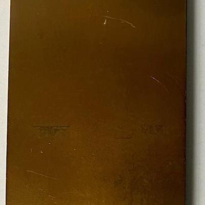 Vintage Bronze Plaque By French Sculptor Raymond Delamarre