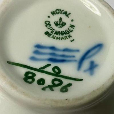 Royal Copenhagen Mini Creamer Blue Flowers Braided