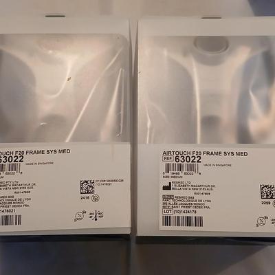 Two Airtouch F20 Frame System Size Medium 63022 ResMed Airtouch F20