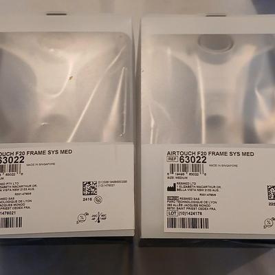 Two Airtouch F20 Frame System Size Medium 63022 ResMed Airtouch F20
