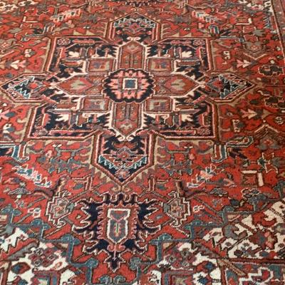 Large Wool Rug 104” x 76”