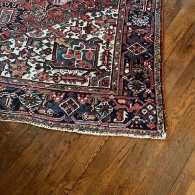 Large Wool Rug 104” x 76”