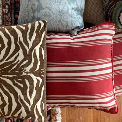Decorative Accent Pillows Lot