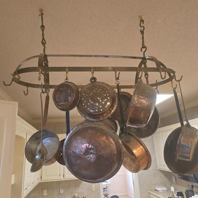 Pots and holder