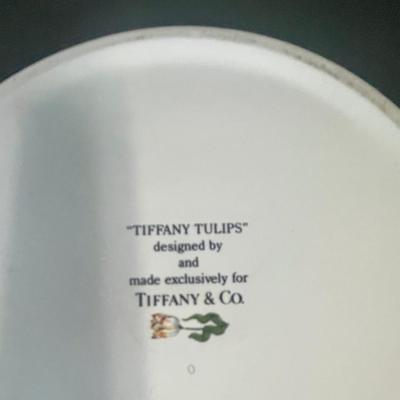 Vintage Tiffany & Co Tulip Trinket Round Box 5"
