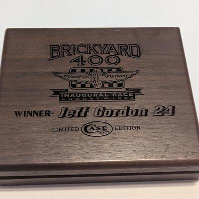 Brickyard 400 Case Jeff Gordon Knife #1