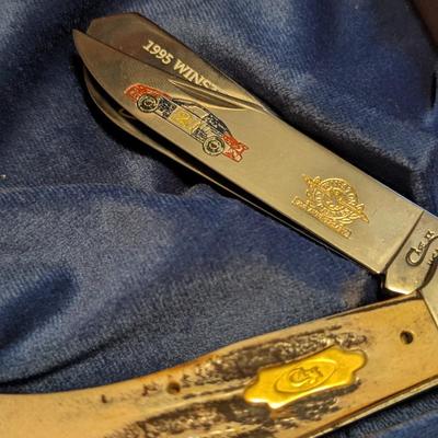 Case Jeff Gordon Winston Champion Knife With Case